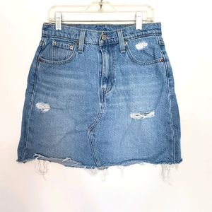 Levi Denim Mini Skirt